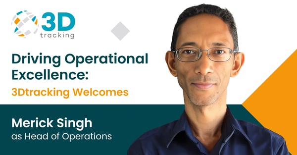 3Dtracking Appoints Merick Singh as New Head of Operations
